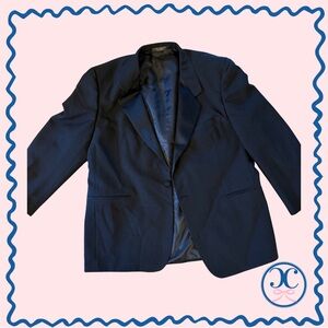 Jeffrey Banks Men’s Black Suit Jacket